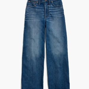 Madewell Wide Leg Crop Jeans